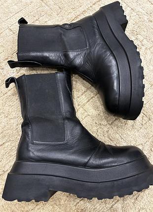 Ботинки-челси на платформе