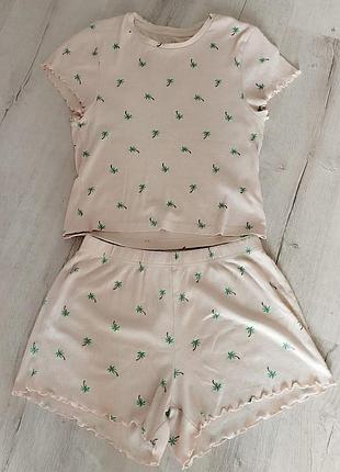 Жіноча піжама з пальмами