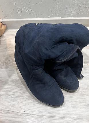 Плотные сапоги сапожки