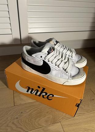 Nike blazer low 77 jumbo white