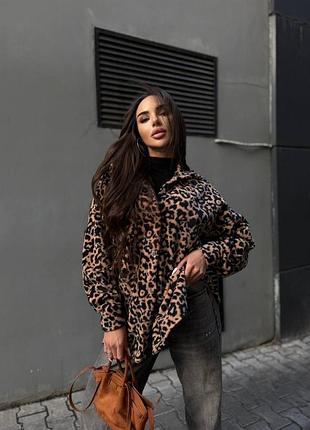 Флисовая кофта лео