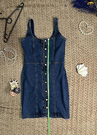 Сукня джинсова