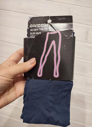 Плотные колготки 40 ден xs\s