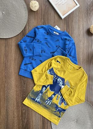 Світшот реглан лонг для хлопчика 5-6 років 116р carter’s gemo