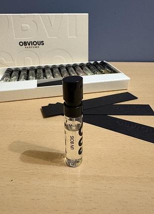 🩶 obvious parfums in bois оригінал пробники