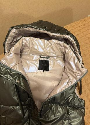 Жилет жіночий mohito теплий з капюшоном каптуром на молнії 48-52 р.