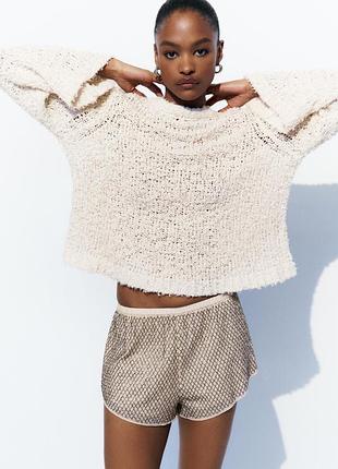 Рвана кофтинка zara