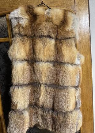 Жилет лисиця натуральна