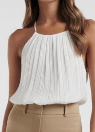 Плісерована блуза