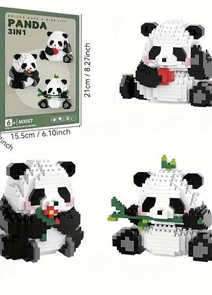 Конструктор панда дитячий конструктор панди лего панда