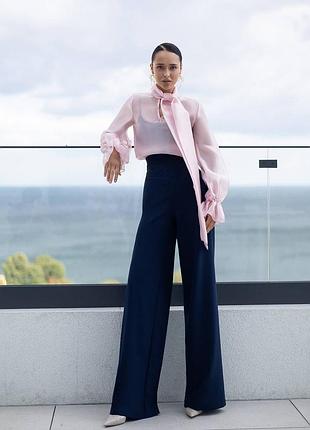 Брюки с драпированным верхом (4 цвета) xs,s,m,l