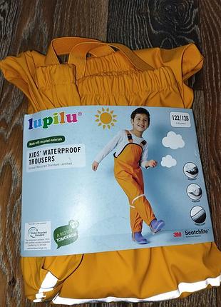 Полукомбез, дождевик lupilu на 6-8 лет