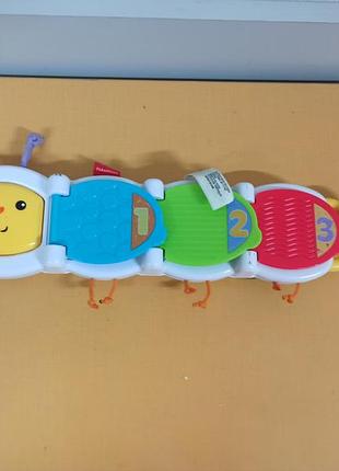 Развивающая игрушка&nbsp;fisher-price р &amp; surprise caterpillar «гуссеница с сюрпризом».