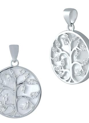 Серебряная подвеска proba с перламутром (1985229)