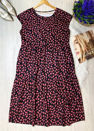 Сукня плаття сарафан ярусна/ стан відмінний