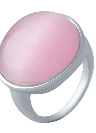 Серебряное кольцо proba с кошачьим глазом 18.469ct, вес изделия 10,21 гр (2041597) 17 размер