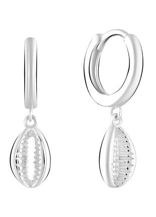 Серебряные серьги proba без камней (2109525)