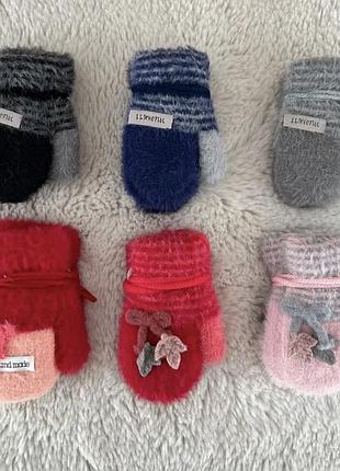 Рукавиці дитячі, зимові рукавички