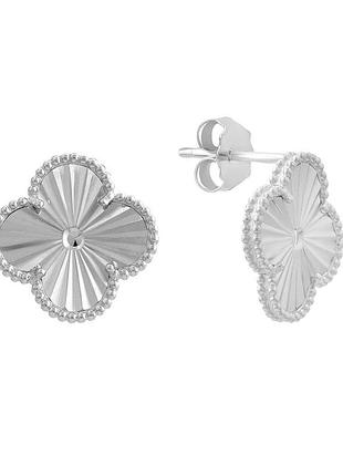 Серебряные серьги proba без камней (2177586)