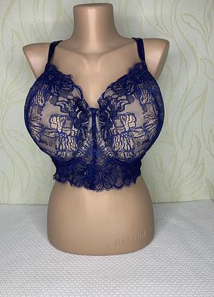 Ліфчик-топ синій