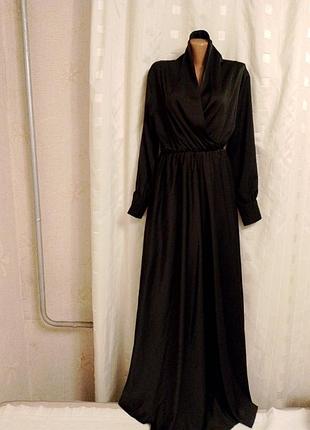 Королевское платье атласное