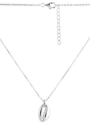 Серебряное колье proba с без камней, вес изделия 4,91 гр (2109303) 450500 размер