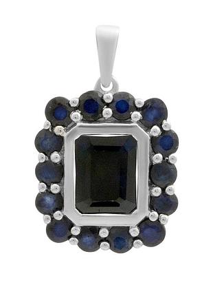 Срібна підвіска proba із сапфіром 4.763ct (2180302)