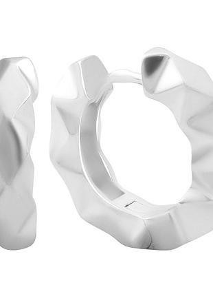 Серебряные серьги proba без камней (2191889)