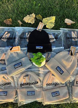 Унисекс шапка patagonia черного цвета