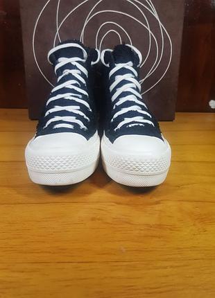 Кеды женские, высокие, 35р.