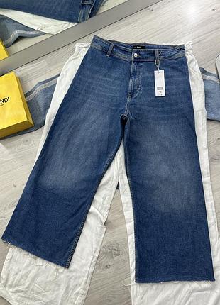 Джинси с необробленими низом f&f
