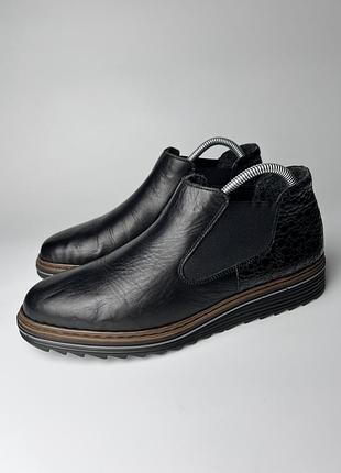 Шкіряні жіночі черевики rieker німеччина