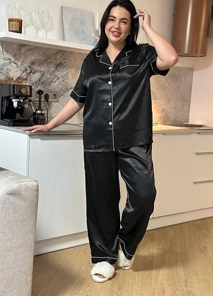 Шелковая пижама — о балансе между роскошью и заботой о себе. как комфорт может выглядеть невероятно стильно☺️