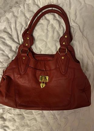 F&f сумка шкірозамінник