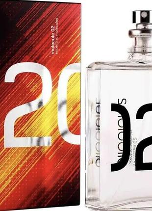 Пробник туалетної води escentric molecules 02 оригінал 1 мл розпив