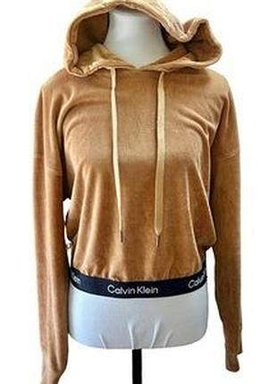 Женское укороченное худи calvin klein, оригинал