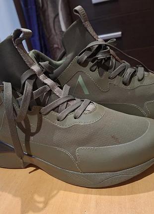 Мужские кроссовки ботинки зеленого цвета от arkk copenhagen