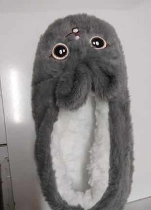 Тапки пухнастики