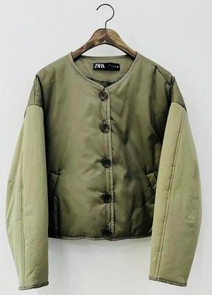 Дута укорочена тепла куртка