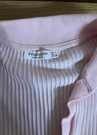 Футболка поло stradivarius