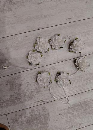 Линта в волосы цветы в волос украинский венок