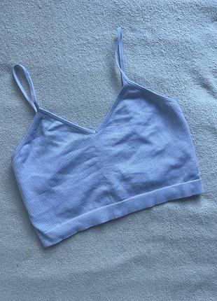 Топ майка в рубчик