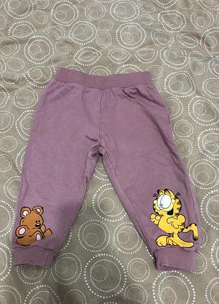 Утеплені штани для дівчинки 92 розміру