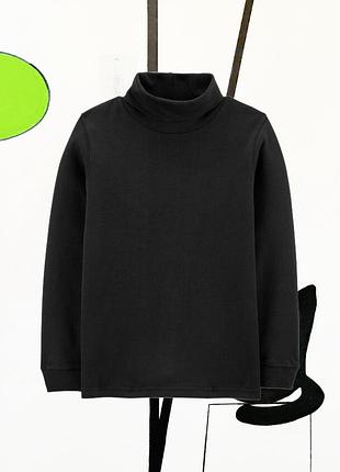 Детский трикотажный черный гольф картерс 104 4т