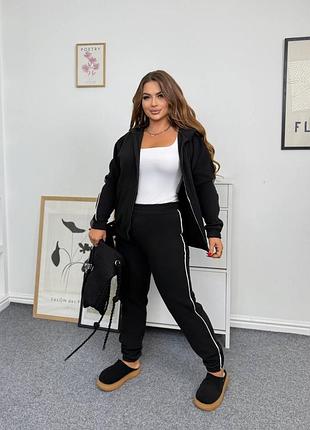 Костюм в черном, шоколадном и сером цветах. размеры 48-52,54-58,60-64