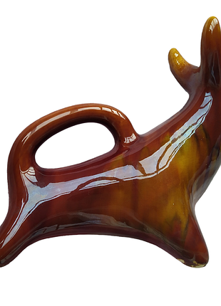 Бик волошки майоліка Дивовижні звірі бичок кераміка вінтажна часів ссер волосковський майоліковий завод