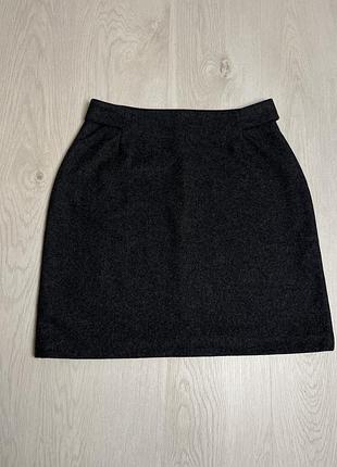 Спідниця, міні спідниця, вовна, вовняна спідниця, трапеція.