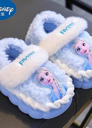 Дитячі кімнатні капці ельза для дівчинки