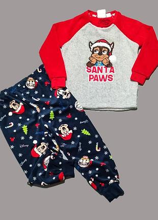 Пижама комбинированная primark 3-4 р