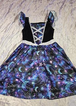 Платье на хеллоуин 5-6 лет